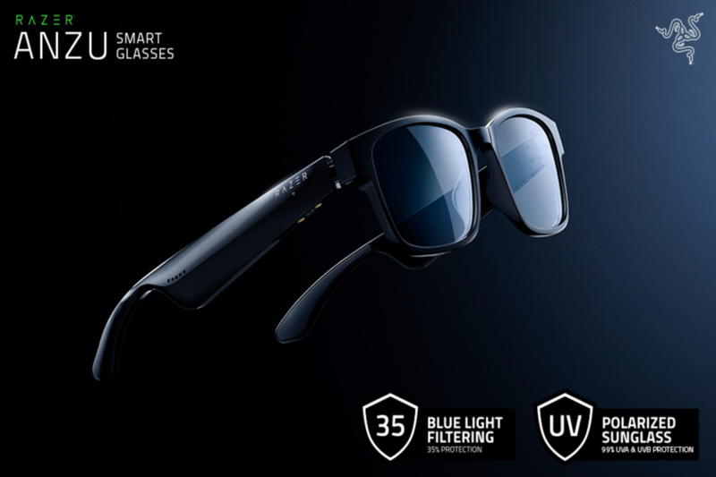 Man sieht die Smart Brille Razer Anzu.